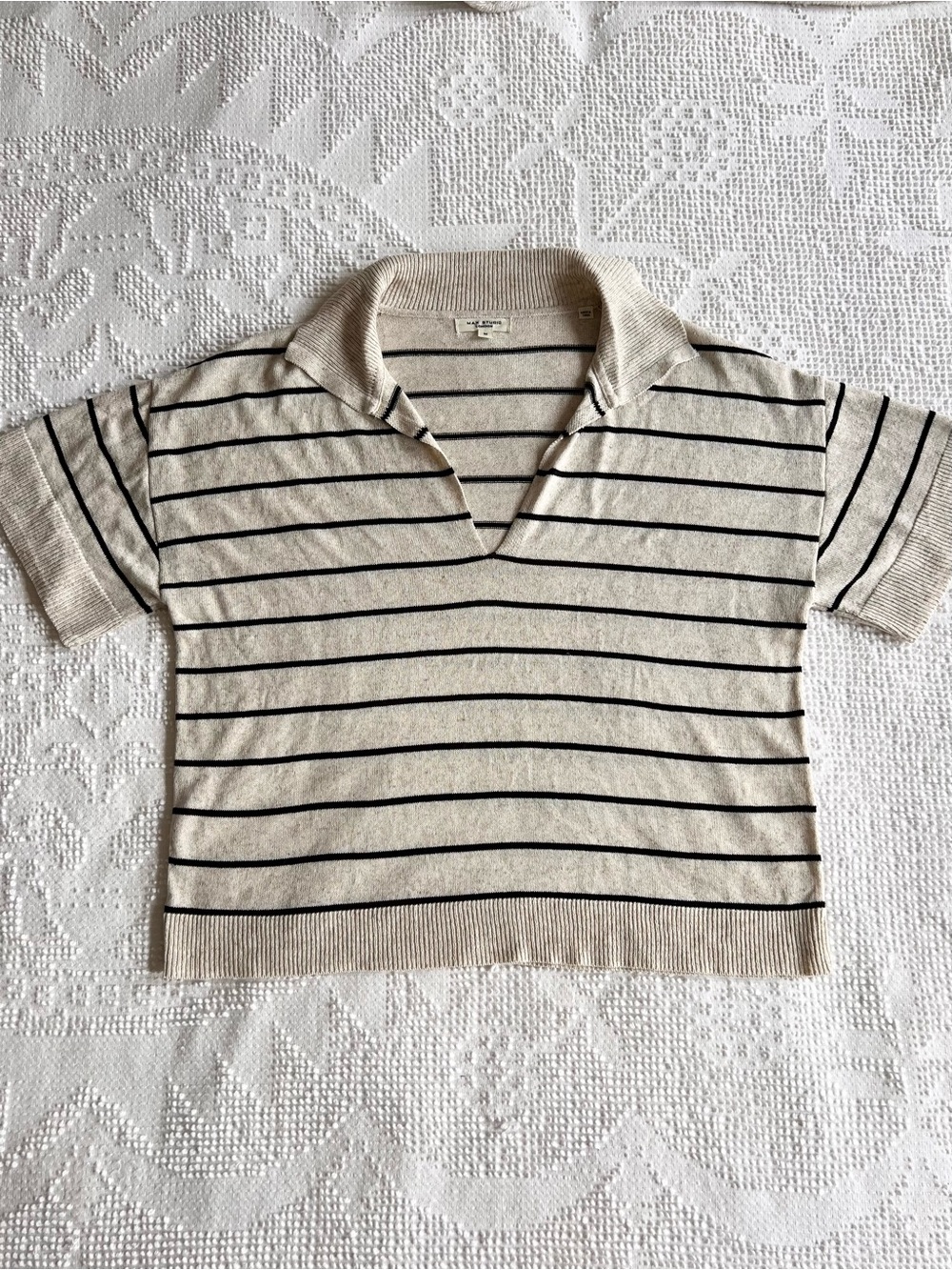 Max Studio Knit Polo Shirt